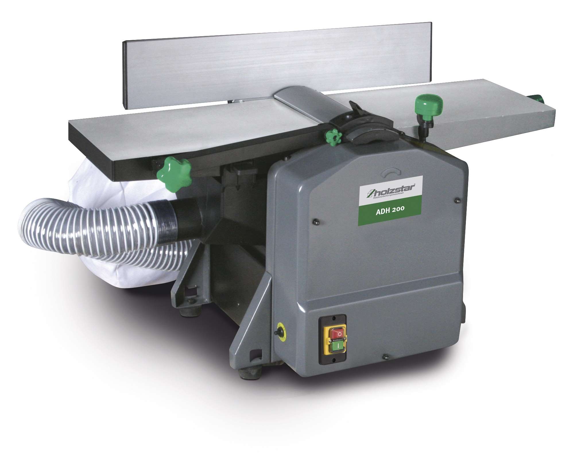 HOLZKRAFT 5905200 Combined jointer and thicknesser, max planing width 204 mm