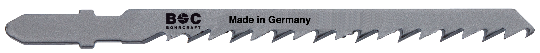 BOHRCRAFT 19601600002 Bi-metal hacksaw blades for wood, tooth pitch 1.35 mm, length 50 mm, pack of 5 pcs