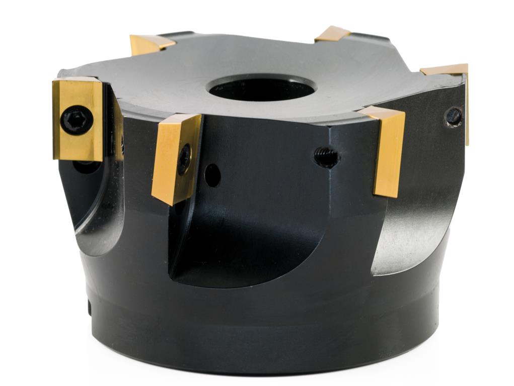 LTF MACHINE TOOLS L90AP16080MWZ6R 90° Shoulder Milling Cutter with 80 mm Sleeve Attachment Z6