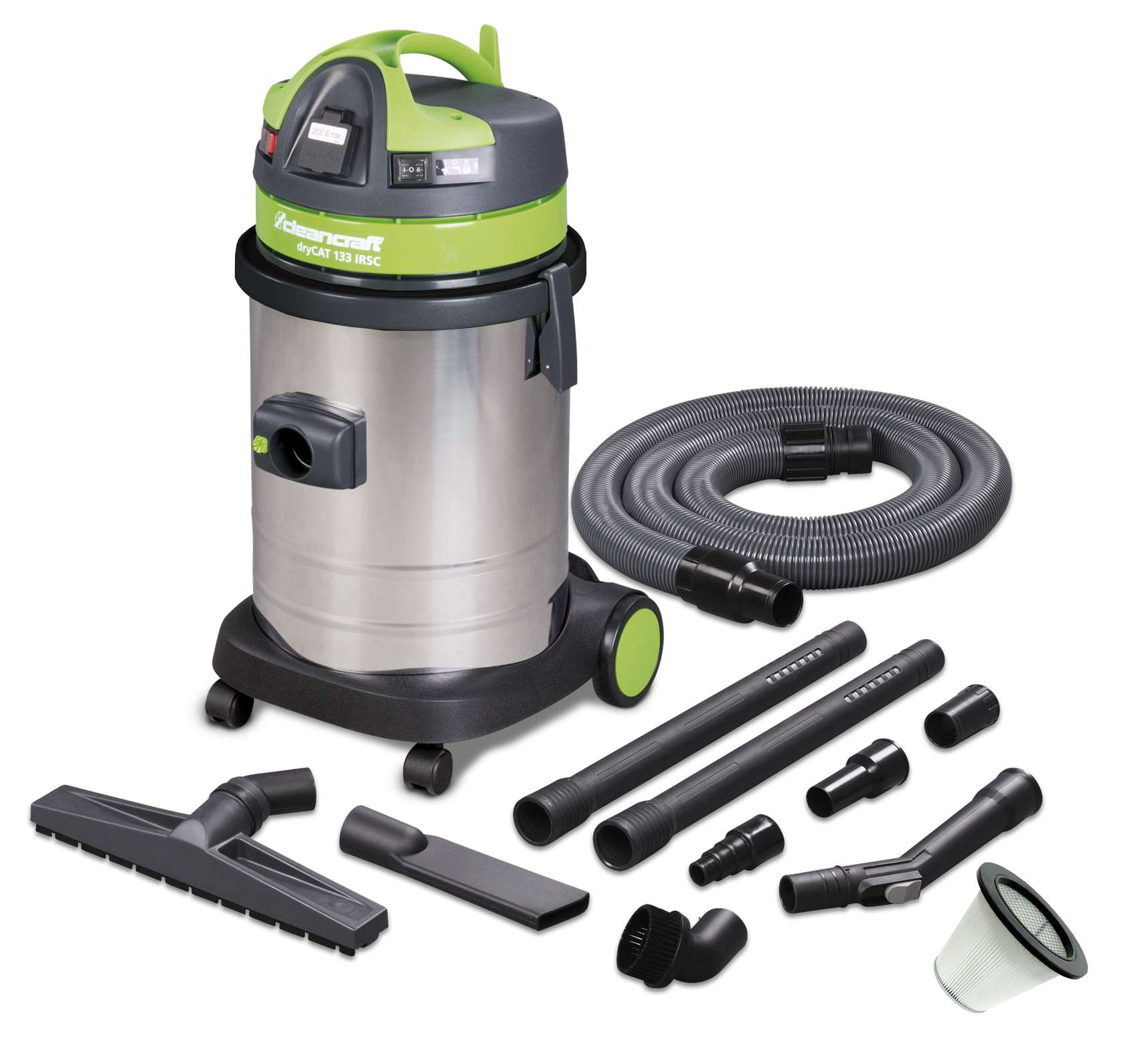 CLEANCRAFT 7002135 Industrial Vacuum Cleaner 33 l, 1300 W model dryCAT 133 IRSC
