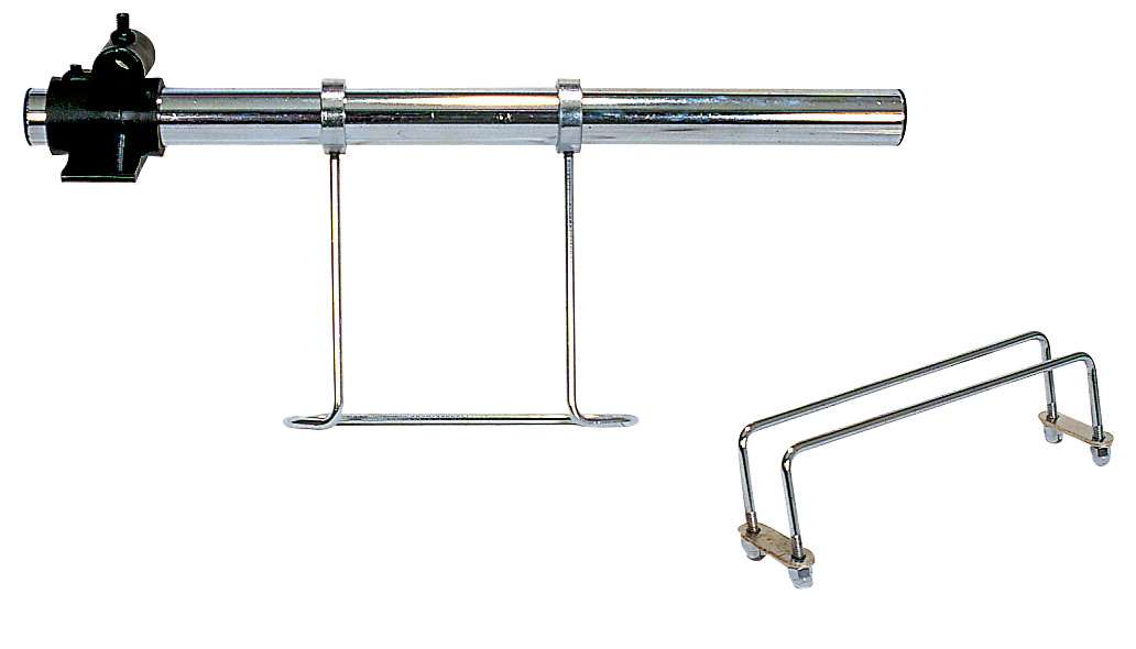 ANTINFORTUNISTICA 140.26 Attacco laterale con sostegno a cappio per schermo ø 200-350 mm