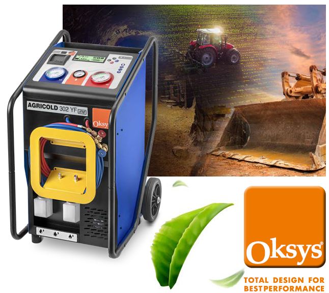 AGRICOLD 302 YF - Transportable A/C refilling machine