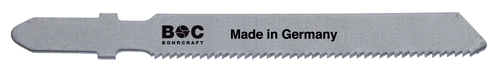 BOHRCRAFT 19641600002 HSS jigsaw blades for non-ferrous metals, 2 mm tooth pitch, 55 mm length, pack of 5 pcs