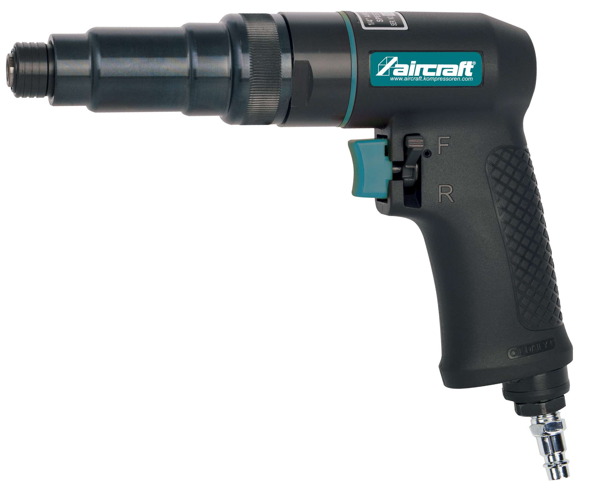 AIRCRAFT 2404125 1/4" pistol screwdriver air consumption 238 l/min