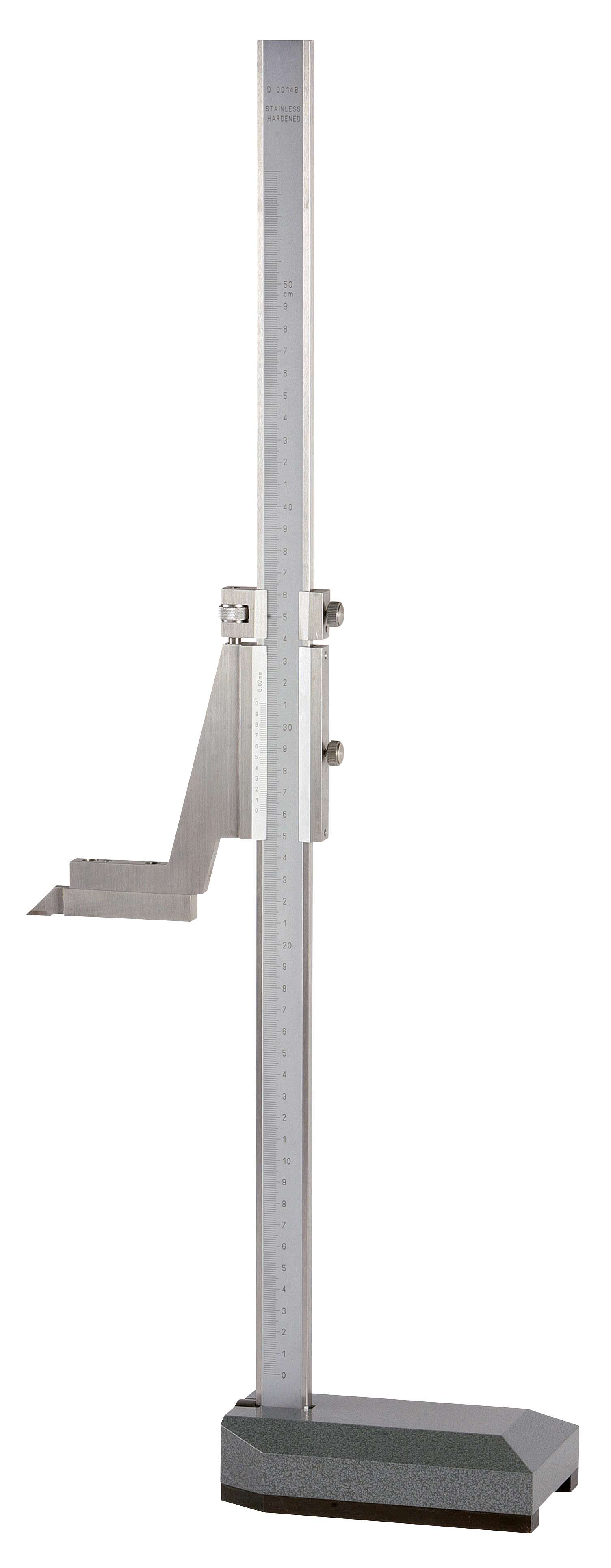 LTF 269.E5 Stainless steel vernier caliper with 800 mm graduated rod