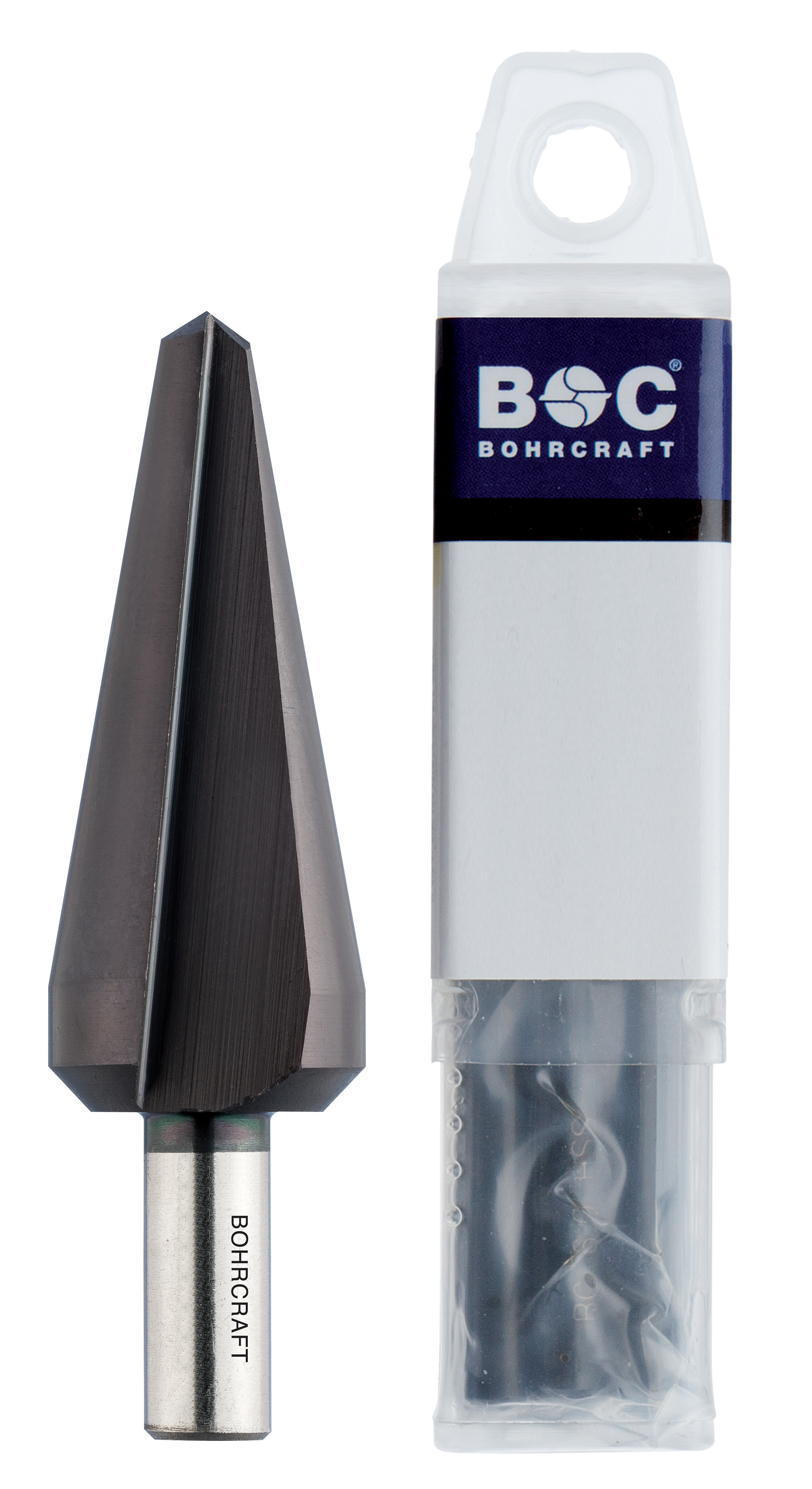 BOHRCRAFT 17420300002 HSS-TiAlN Countersink for sheets, Gr.2, holes 6-20 mm, pack of 1 pc