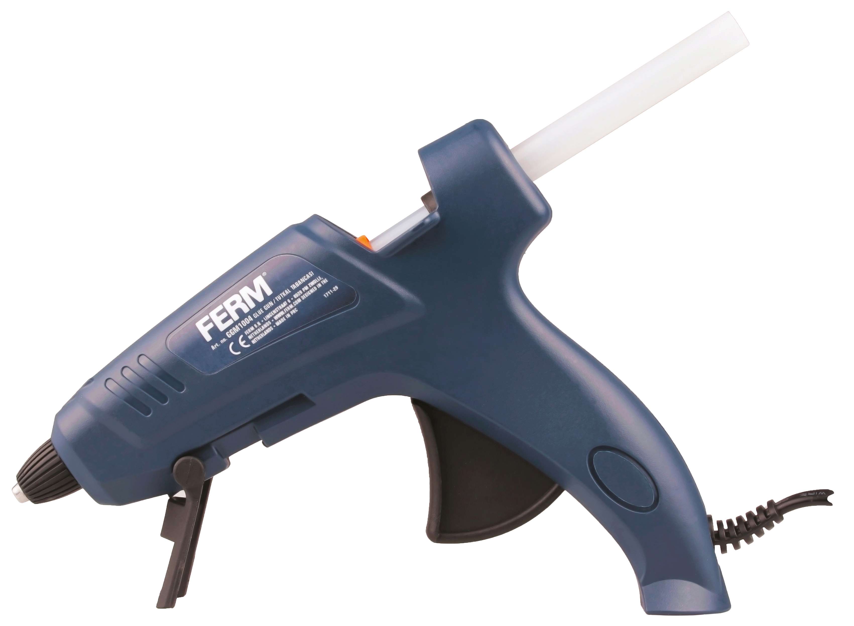 FERM GGM1004 Hot Glue Gun 220-240V 75W ø glue sticks 11.2 mm - weight 500 g