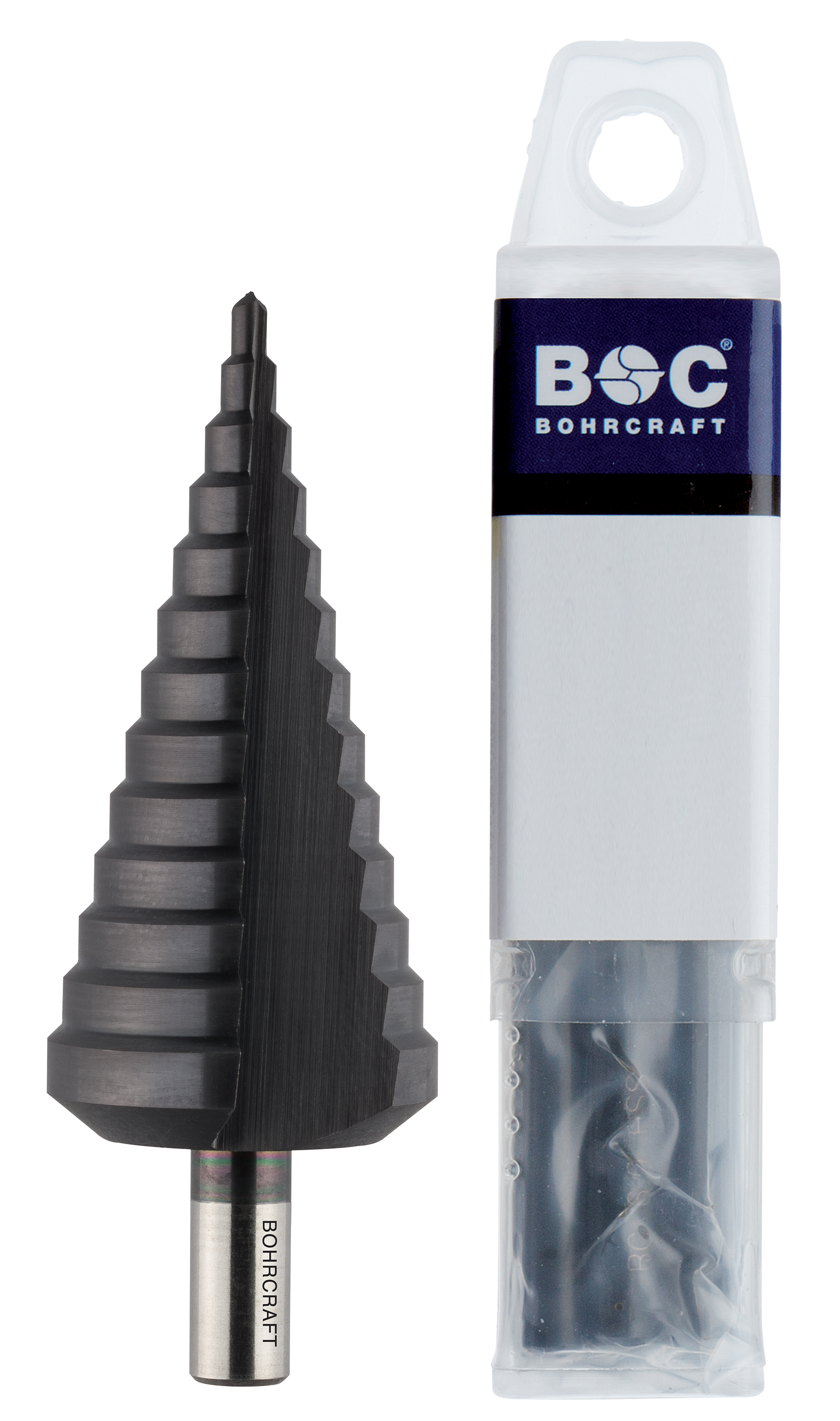 BOHRCRAFT 17620300002 HSS-TiAlN Step Drill Bit Gr.2, holes 12-20 mm, pack of 1 pc