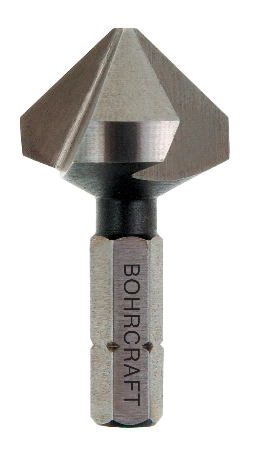 BOHRCRAFT 17050306390 Countersink HSS-G 90°, 1/4 hex shank, ø 6.3 mm, pack of 1 pc