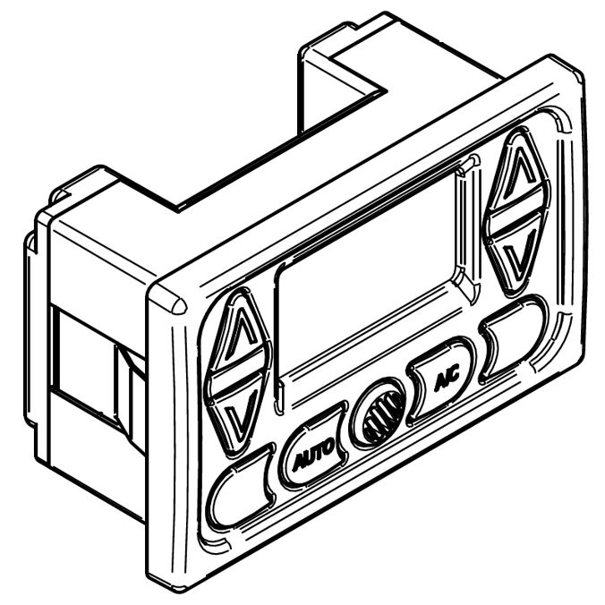 Mini E.C.C. 12V/24V control unit for electric tap