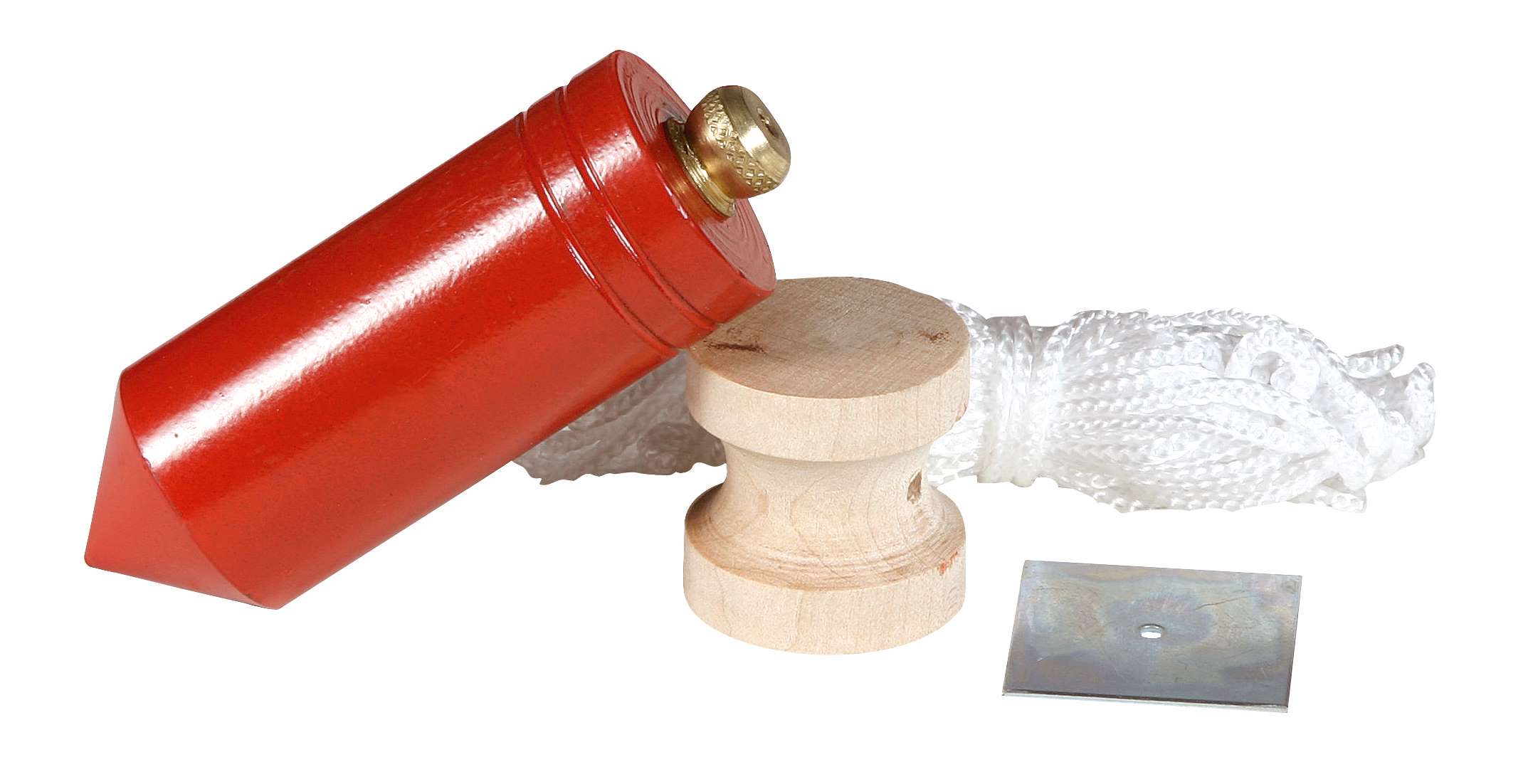 IORI 17125.500 Lead with socket and wire 500 g pear-shaped conical type