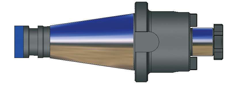 PRT METALLO 0004040TFL Fixed drive milling chuck DIN 2080 ISO40 H100 d40