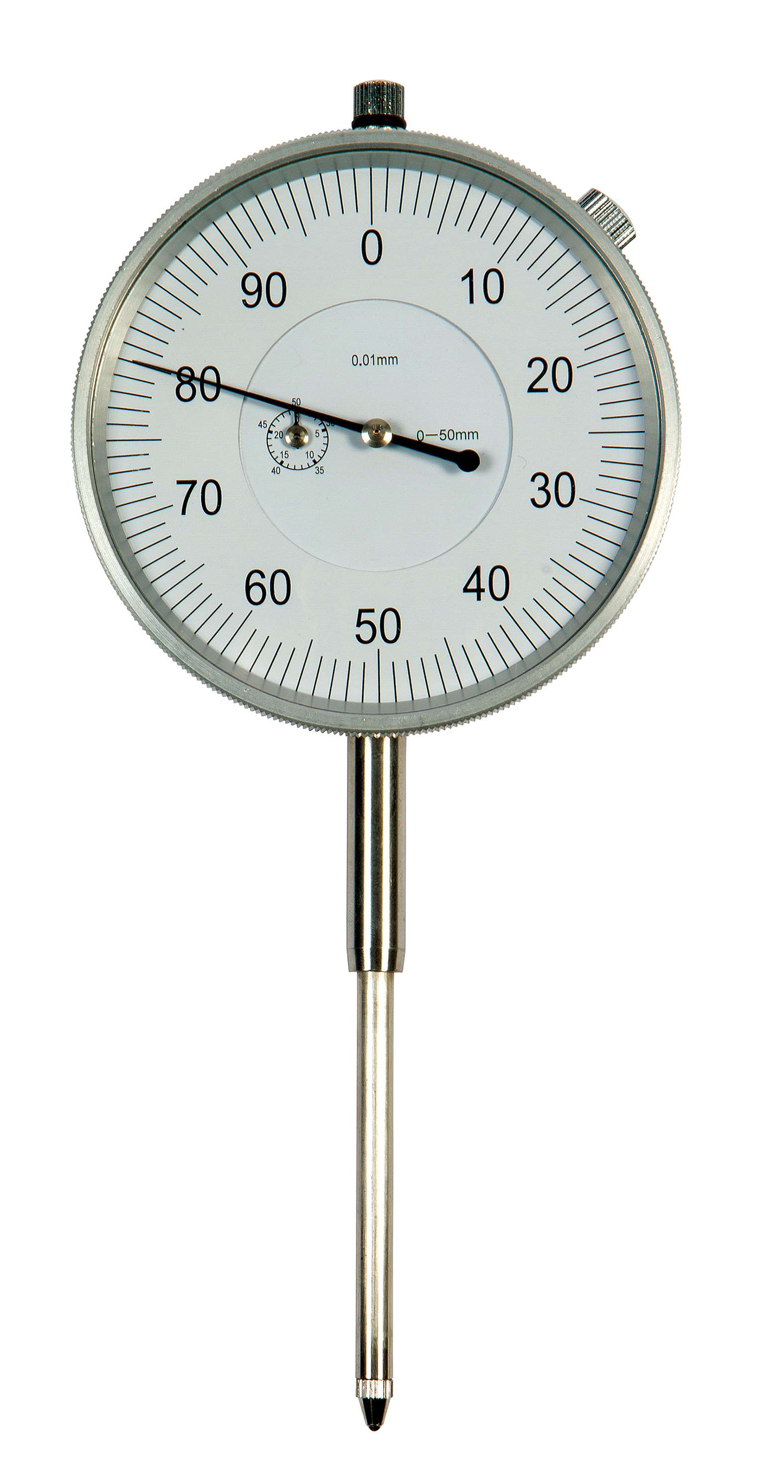 LTF 50.80 Dial gauge Ø 80 mm, 50 mm travel