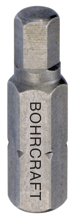 BOHRCRAFT 67161500470 Hex screw inserts, 5/16" 4 mm shank, L=70 mm pack of 5 pcs