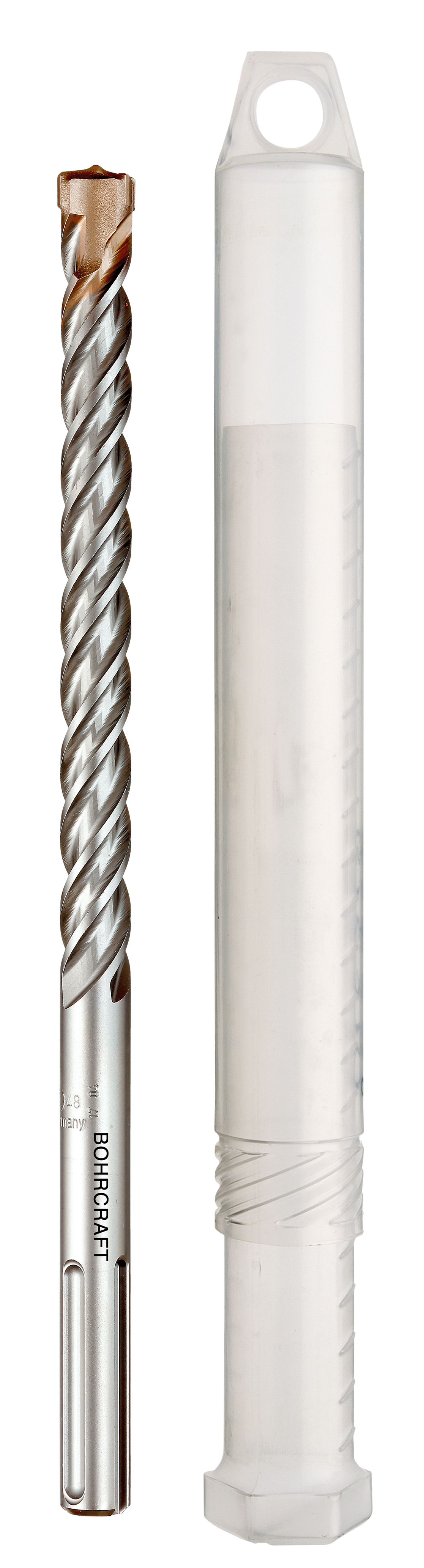 BOHRCRAFT 26200312054 Drill bit for hammer drills, MD inserts, SDS-MAX PRO shank, 2 cutting edges, ø 12.0 mm, length = 540 mm, length 2 = 400 mm, pack of 1 piece