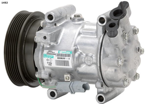 Compressore 1452-1900-1912-D.125 SD6V12 PV6 12V.