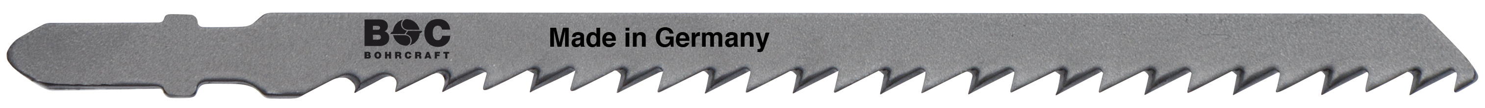 BOHRCRAFT 19611600004 Hacksaw blades in CV for wood, tooth pitch 4 mm, length 105 mm, pack of 5 pcs