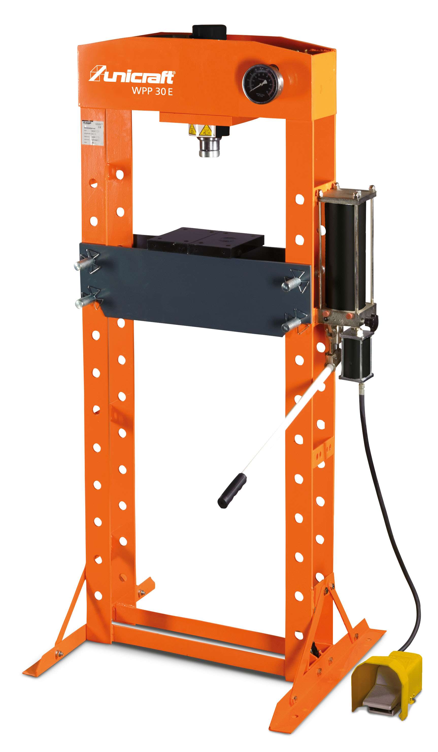 UNICRAFT 6300030 Hydraulic press, 30 t compression force