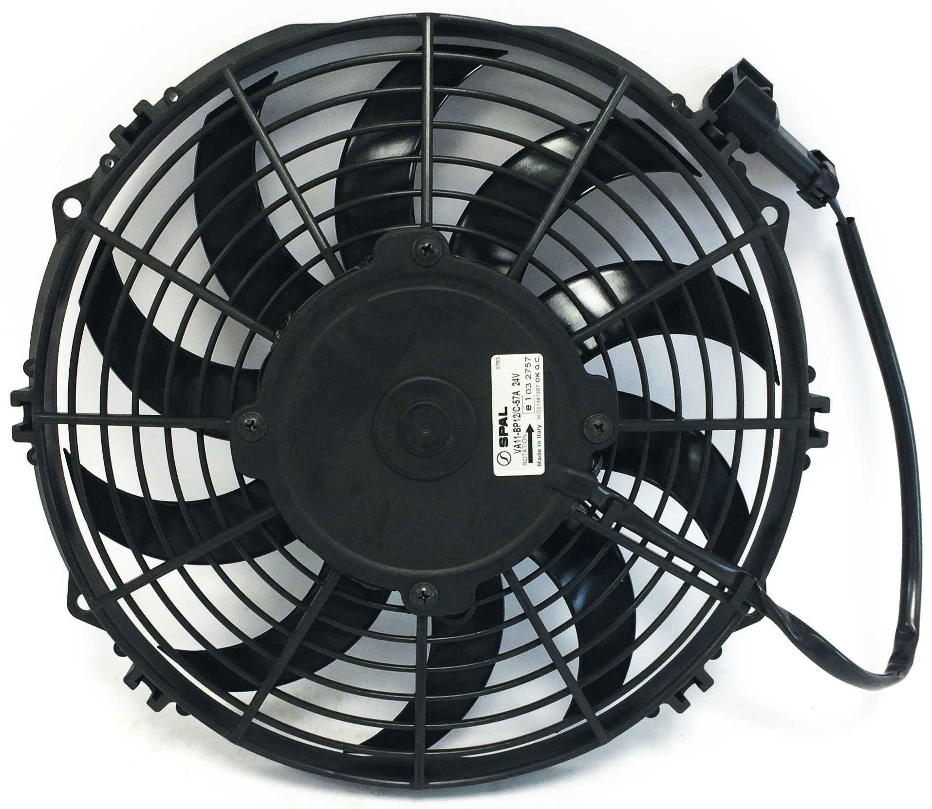 Axial electric fan VA11-BP12/C-57A 24V PKLS D.255 suction