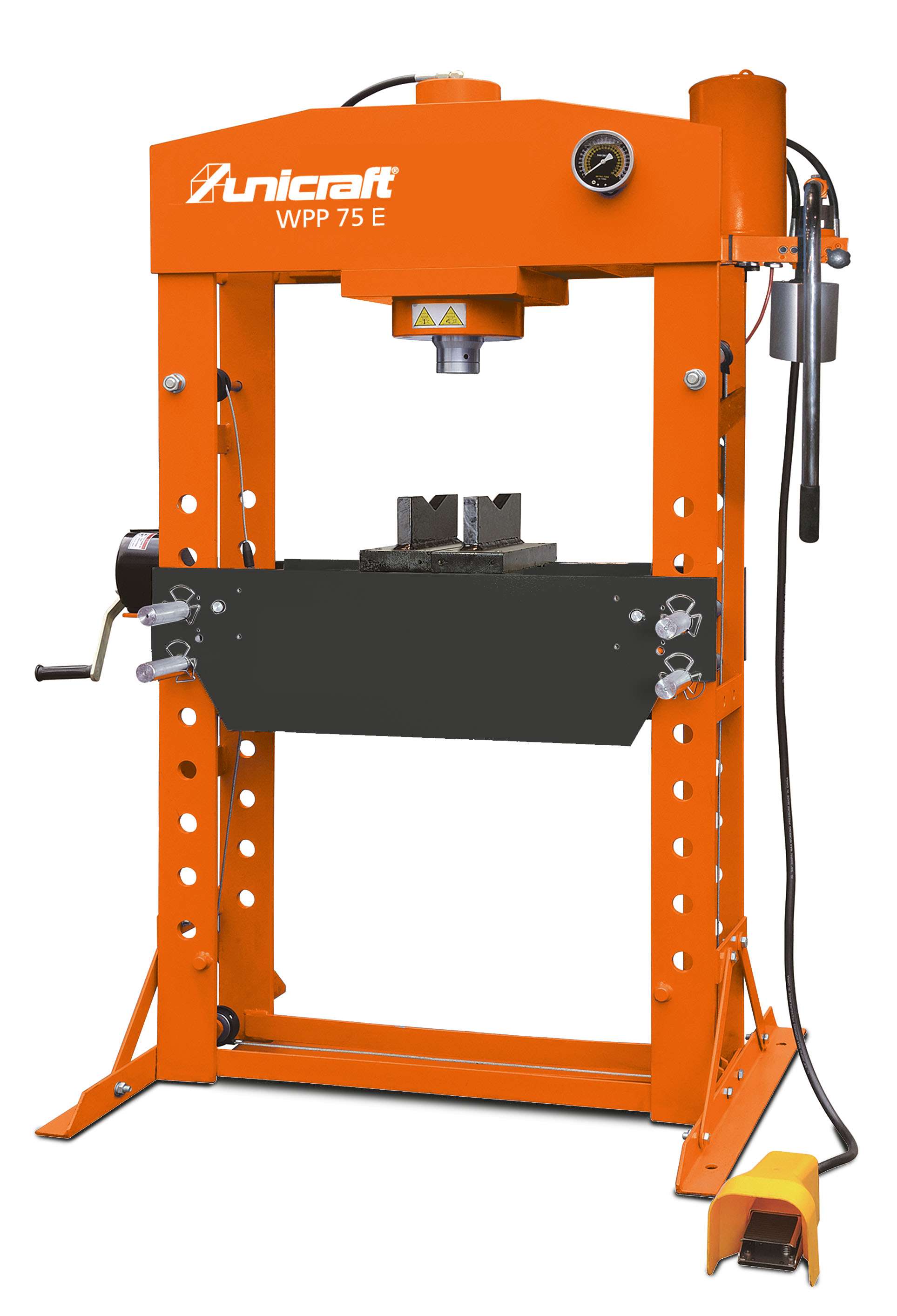 UNICRAFT 6300075 Hydraulic press, compression force 75 t