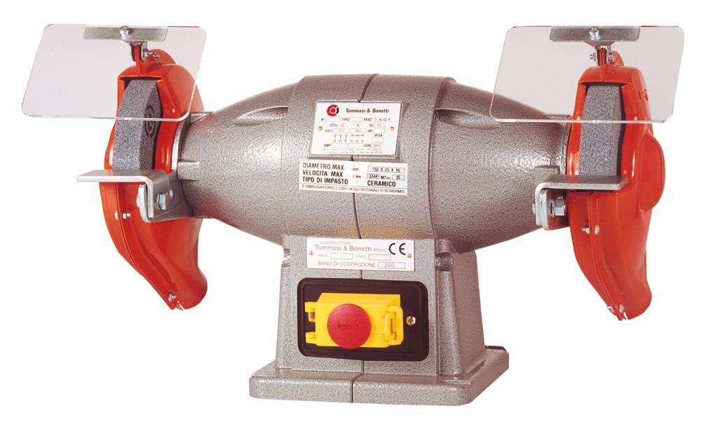 TOMMASI & BONETTI SM150 Grinder 350W 230V 2800 rpm wheels included