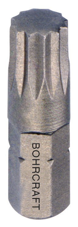 BOHRCRAFT 62001500425 Knurled XZN screw inserts M4 L=25 mm, pack of 100 pcs