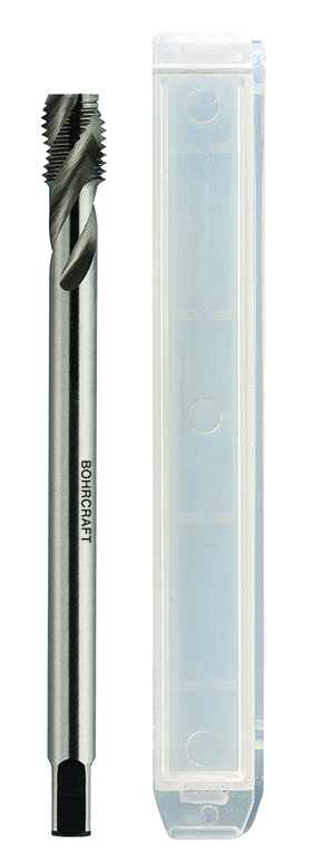 BOHRCRAFT 41660301412 Machine Tap HSS-Co5 DIN 374, form C, 35° helical flutes, MF14x1.25 mm, pack of 1 pc