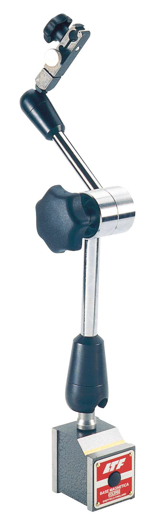 MAGNETIC APPS 77.01 Flat magnetic base for dial gauge 40x48x48 mm, micrometric adjustment and original Swiss arm