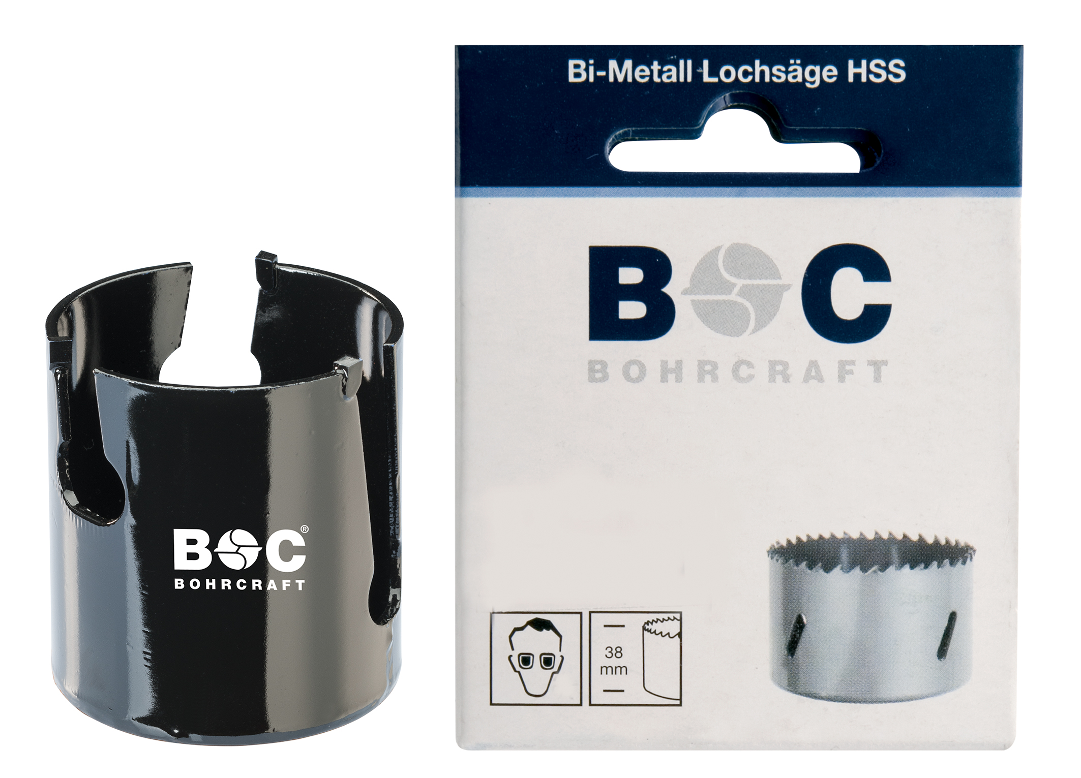 BOHRCRAFT 19300900068 Hole saw with carbide inserts ø 68 mm, pack of 1 pc