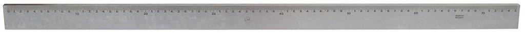 LTF 250.03 Millimetre scale rectangular section ruler 1000 mm