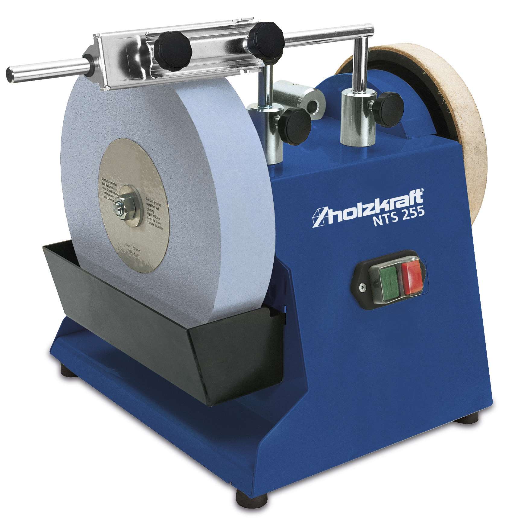 HOLZKRAFT 5750255 Universal dry-wet grinder, 250x50 mm grinding wheel
