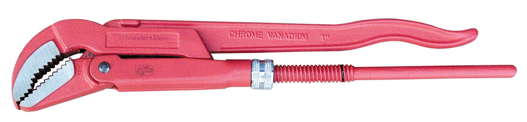 KRAVM 05204 Swedish pipe wrench jaws 45° length 520 mm