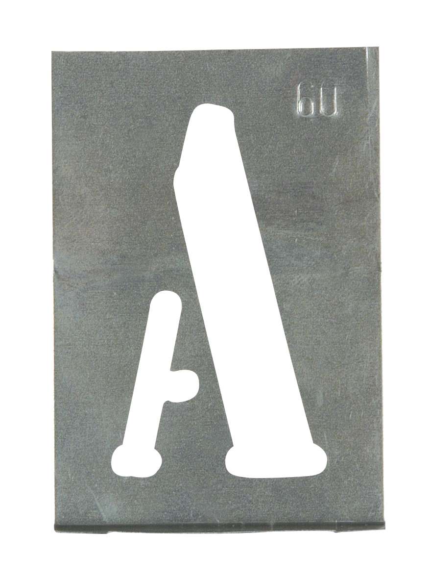 IORI 18249.40 Letter Stamping Masks 40 mm 27 letters