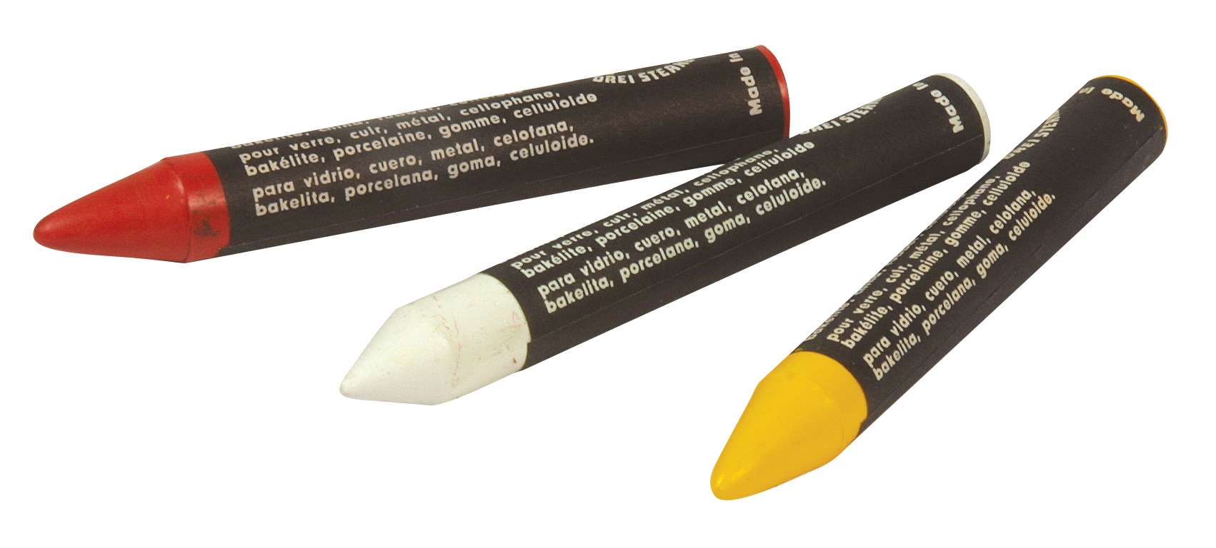 IORI 18155.GIA Yellow glass crayons