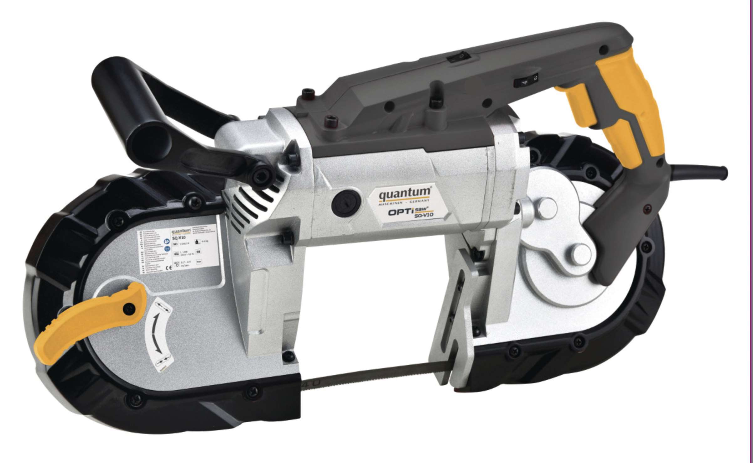 OPTIMUM 3184210 Manual band saw 1.1 kW belt speed m/min 42 - 144