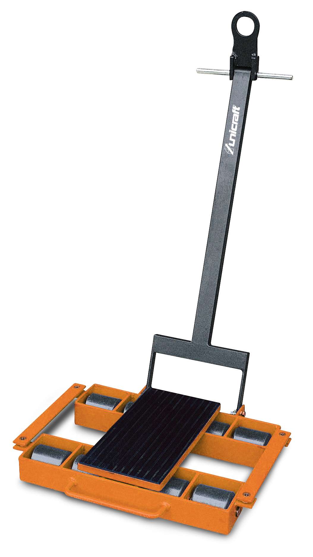 UNICRAFT 6191060 8-Roller Skates with Tiller, 6 t Capacity