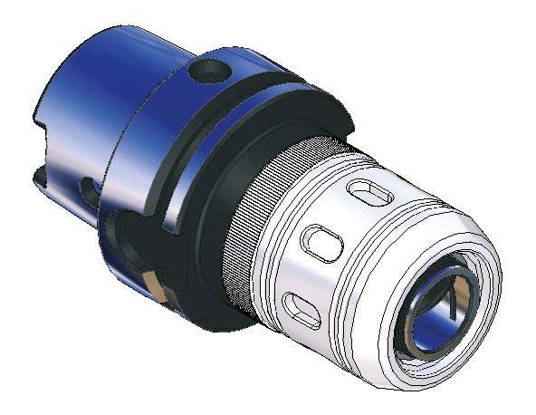 PRT METAL 44463A32FS Strong clamping chuck DIN 69893 HSK63/A H110 d32