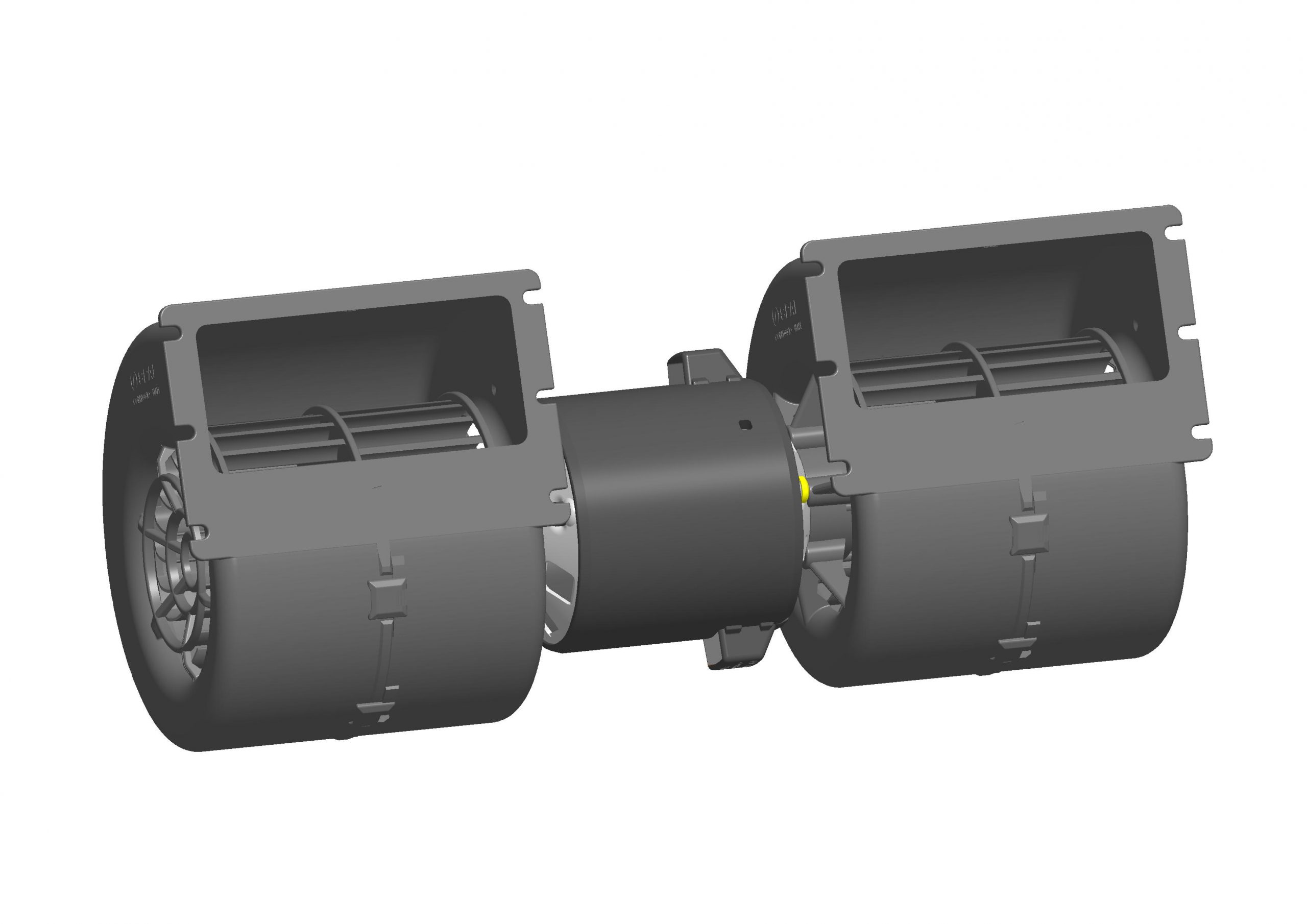 Centrifugal electric fan 12V model 008-A54-02 3 speeds