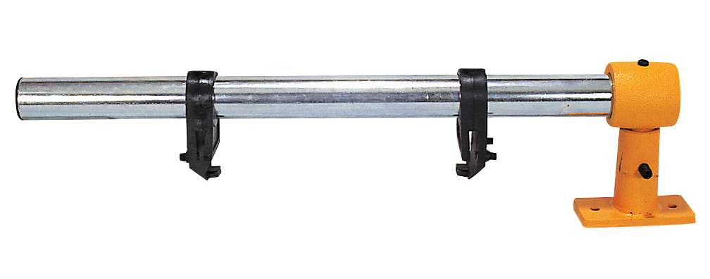 ANTINFORTUNISTICA 140.18 Attacco laterale con prolunga per schermi ø 200-500 mm