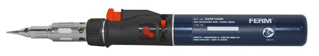 FERM SGM1006 Gas Soldering Iron - soldering temperature 375°C - weight 0.67 kg