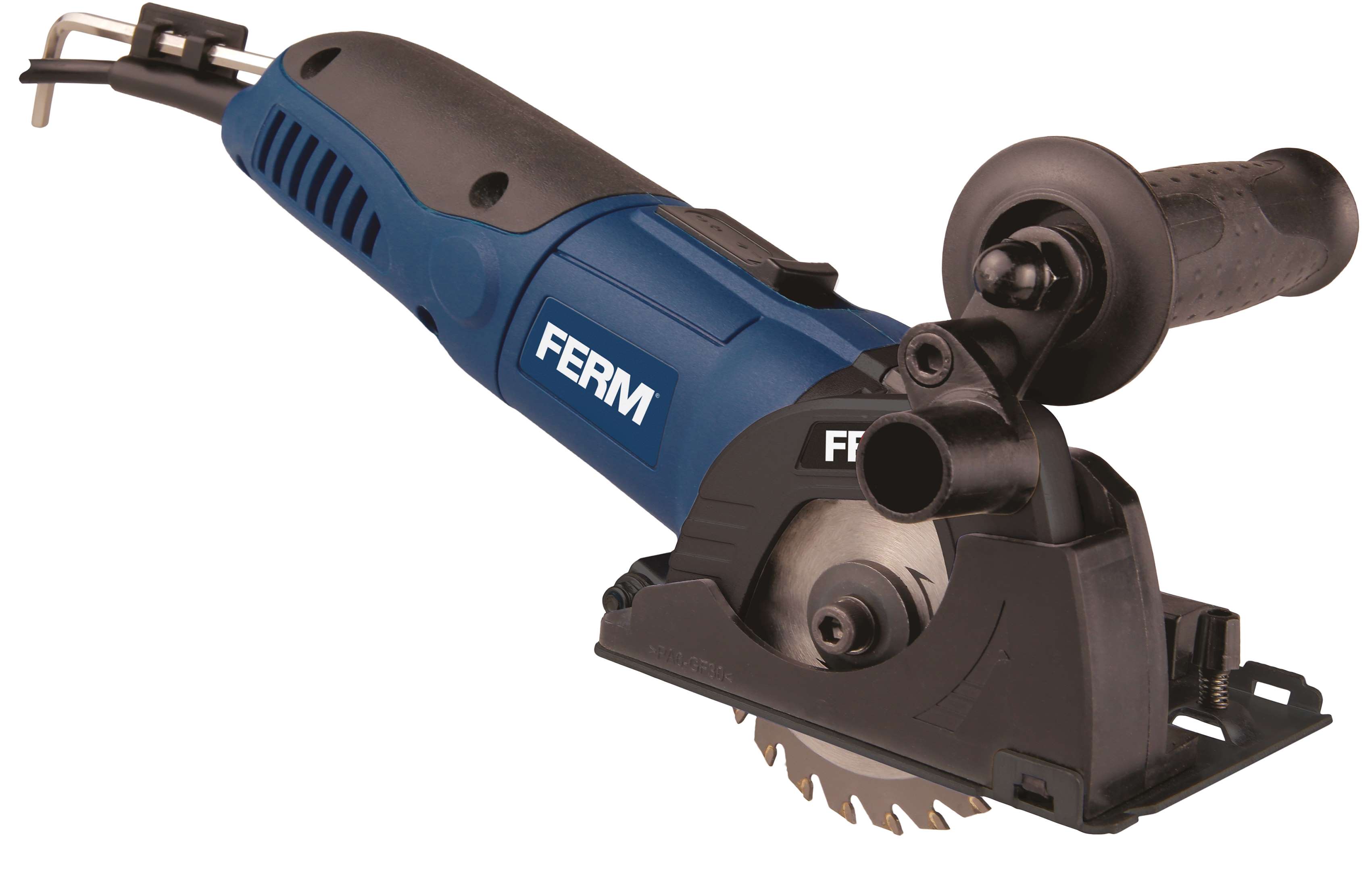 FERM CSM1043 Precision circular saw 500W - no-load speed 3500 - 6500 rpm - blade diameter 85mm - weight 3.5 kg