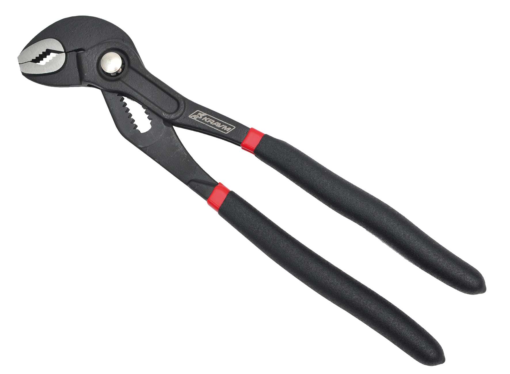 KRAVM E93036 Adjustable wrench with button 180 mm