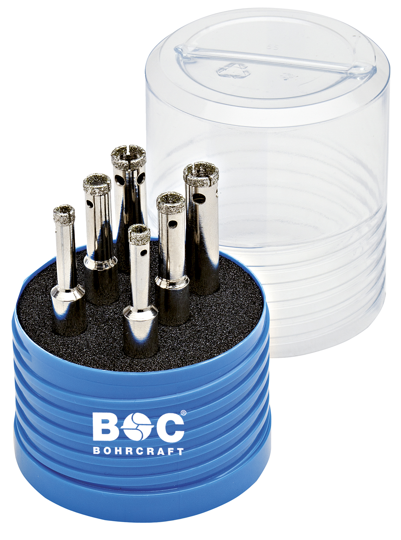 BOHRCRAFT 27031430006 Set of 6 drill bits for porcelain, terracotta, and marble