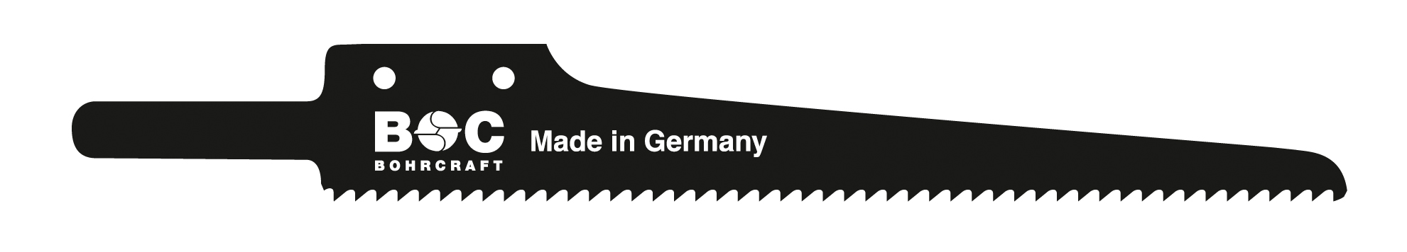 BOHRCRAFT 19750700004 Wavy cutting blades for pneumatic and electric hacksaws, tooth pitch 32 mm, pack of 10 pcs