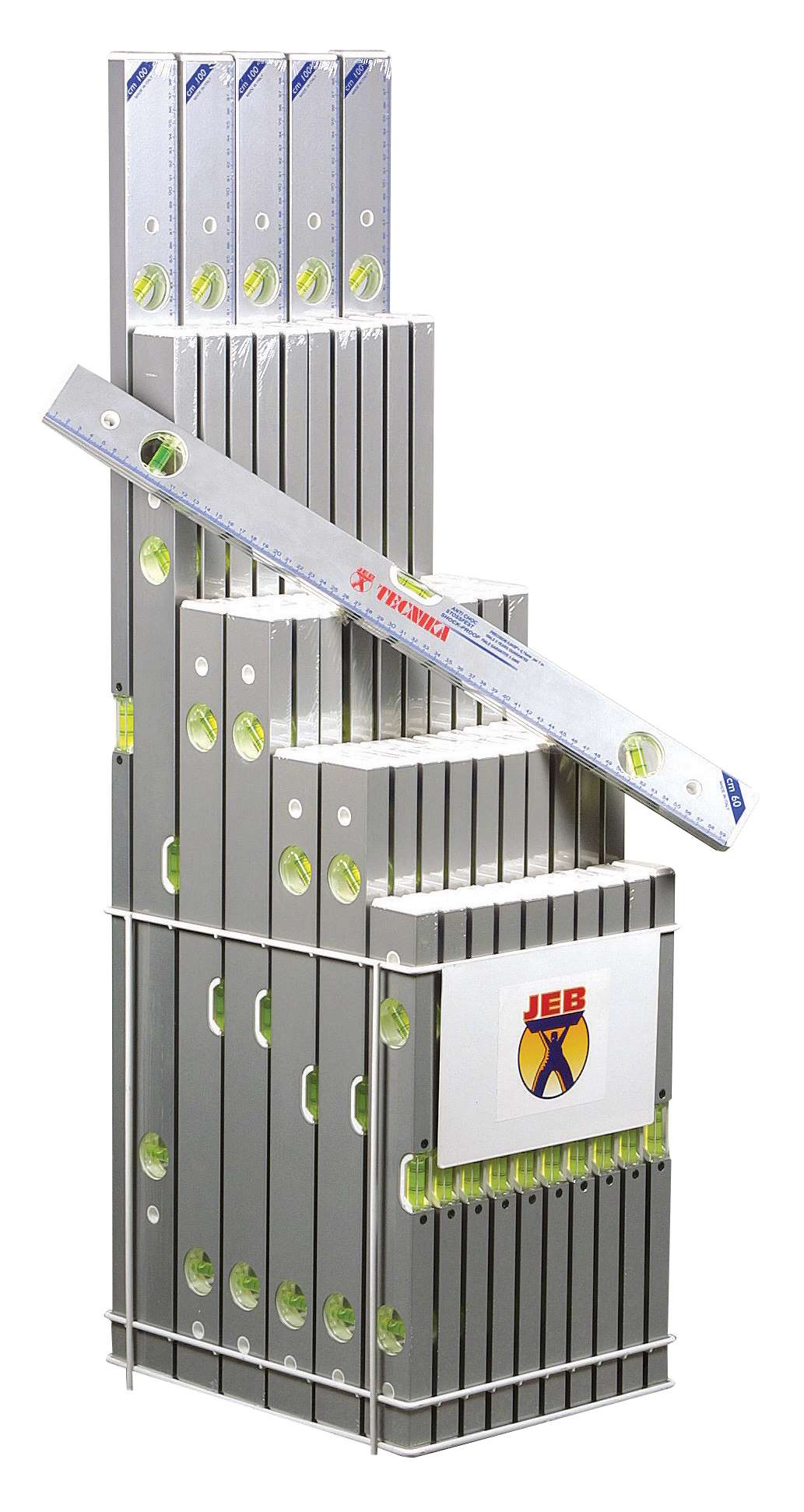 IORI 12218.01 Tecnika spirit level display stand 65 pcs