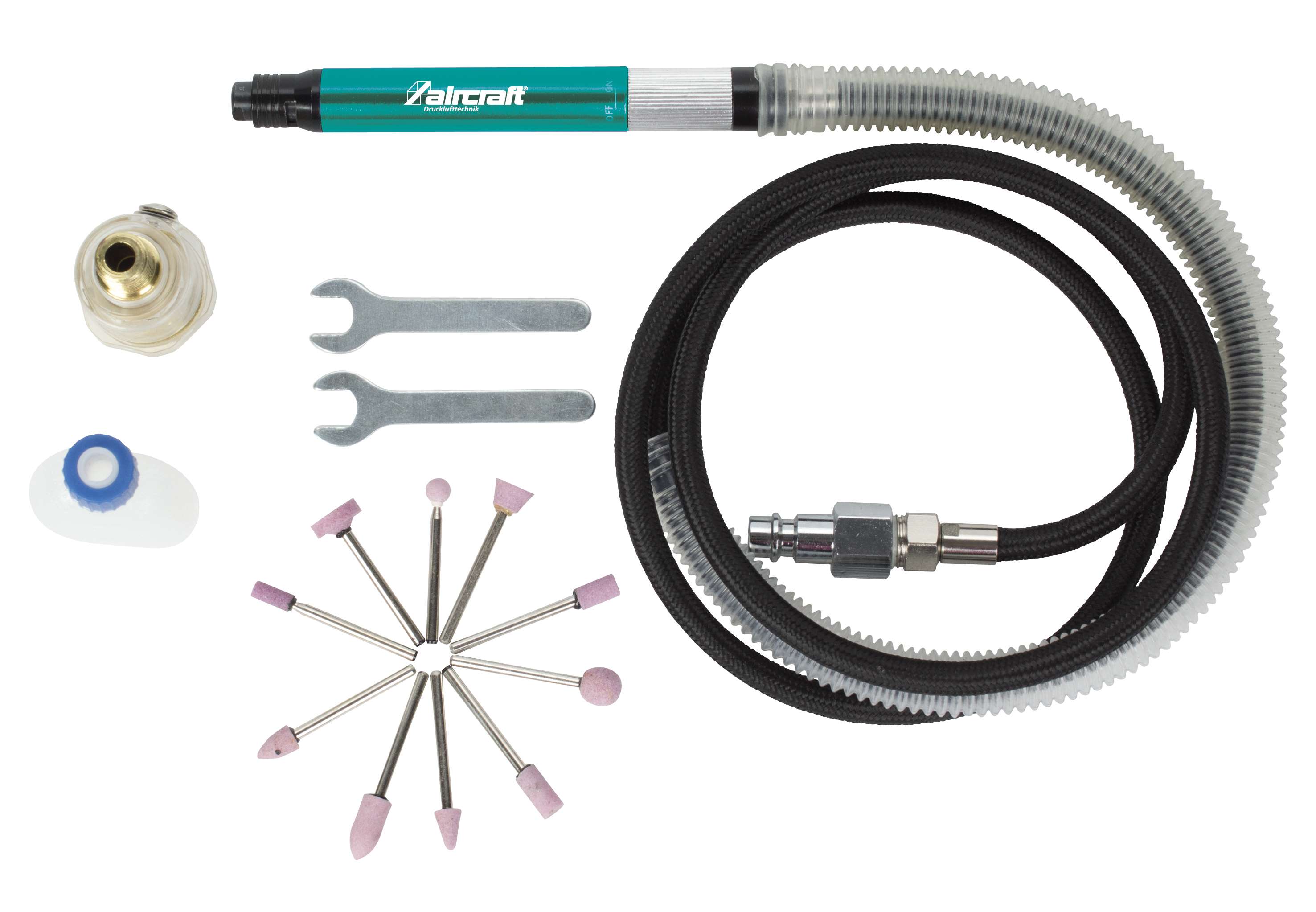 AIRCRAFT 2403120 High-speed grinder set, 54,000 rpm