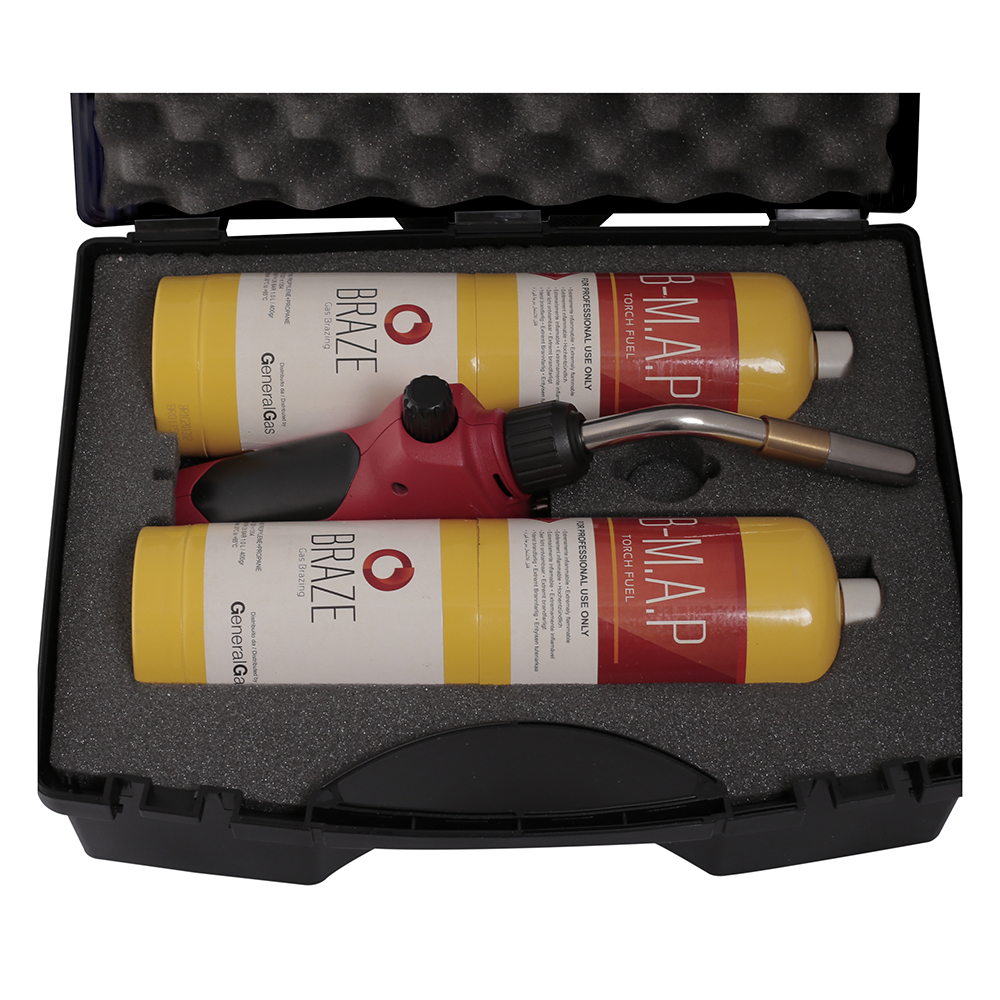Kit 1 LIGHT for Braze Welding in case (Flame temperature up to 3,100°C/5,612 °F)