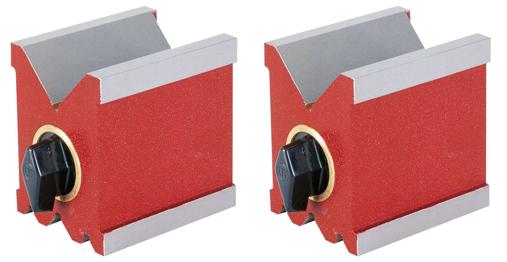 MAGNETIC CLAMPS 215.02 Pair of magnetic prisms 85x70x85 mm