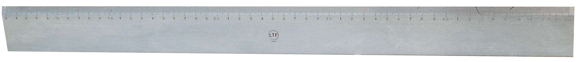 LTF 230.02 Stainless steel millimetre ruler with chamfer 750 mm