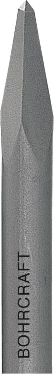 BOHRCRAFT 26500500025 Pointed chisel, SDS-PLUS attachment for hammers, L=250 mm pack of 1 pc